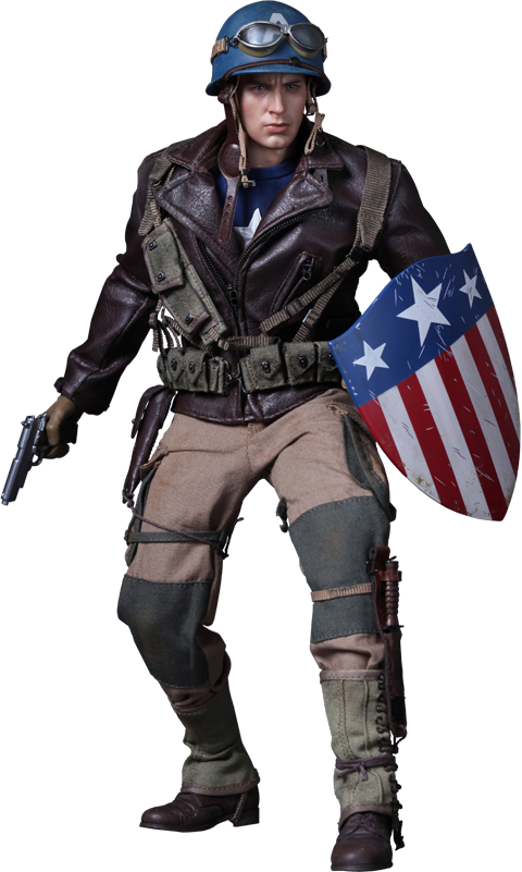 Marvel Captain America - Rescue Version Sixth Scale Figure  View 14