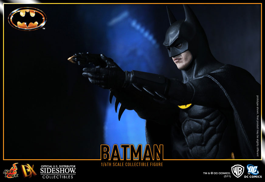 Batman 1989 Deluxe – Michael Keaton – Hot Toys Movie Masterpiece – Neuf