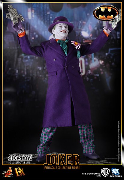 DC Comics The Joker 1989 Version DX Series Sixth Scale Figure by