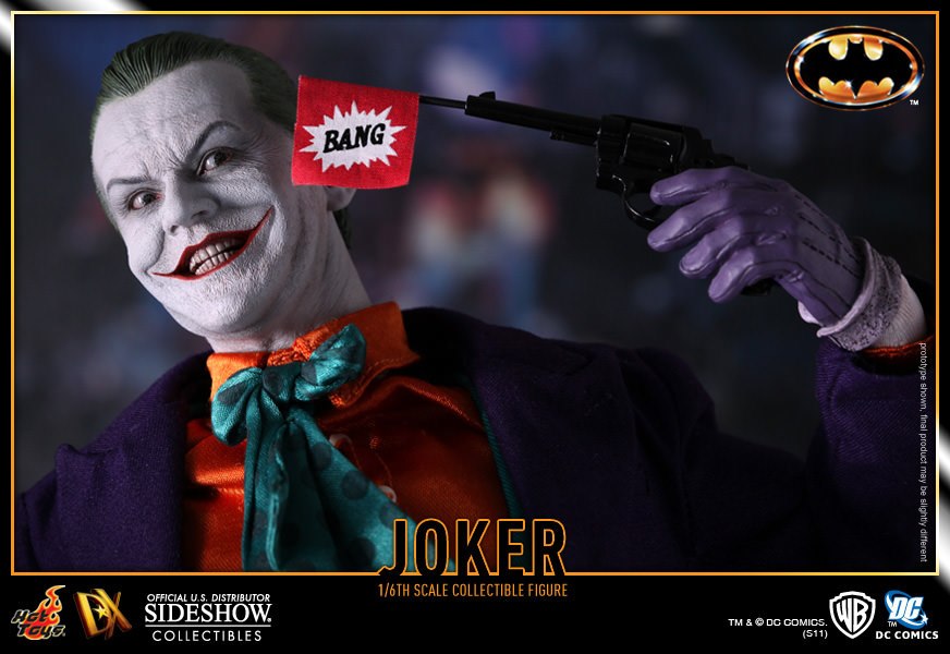 DC Comics The Joker 1989 Version DX Series Sixth Scale Figure by