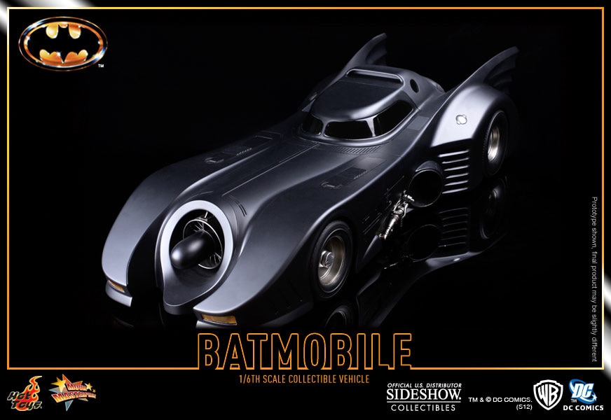 DC Comics Batmobile (1989 Version) Sixth Scale Figure Accessory  View 3