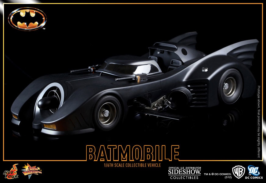 DC Comics Batmobile (1989 Version) Sixth Scale Figure Accessory  View 9