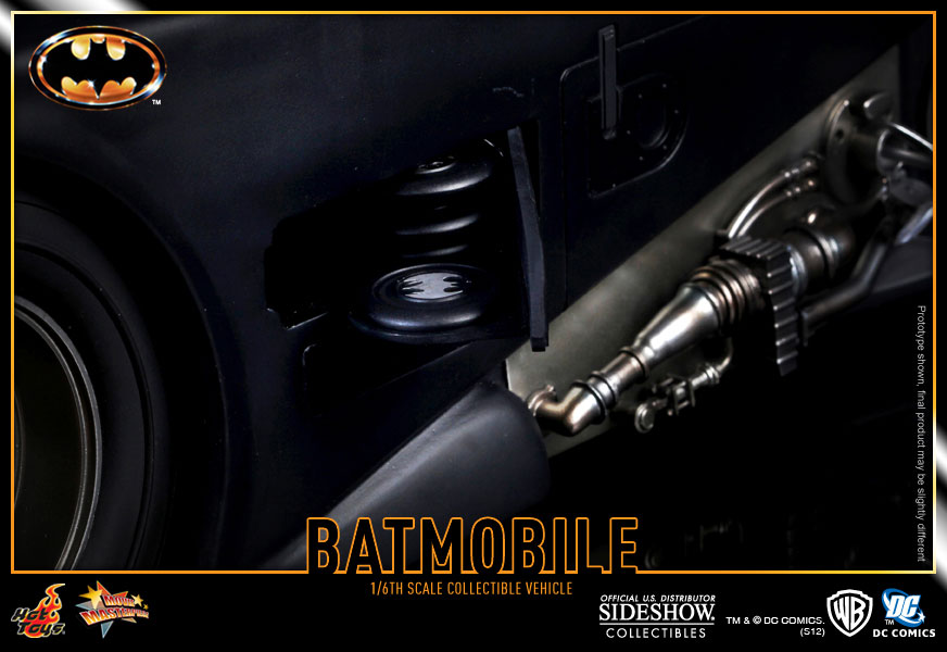 DC Comics Batmobile (1989 Version) Sixth Scale Figure Accessory  View 12