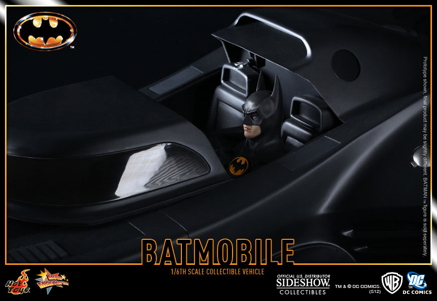 DC Comics Batmobile (1989 Version) Sixth Scale Figure Accessory  View 14