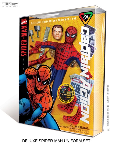 Captain action hotsell spider man