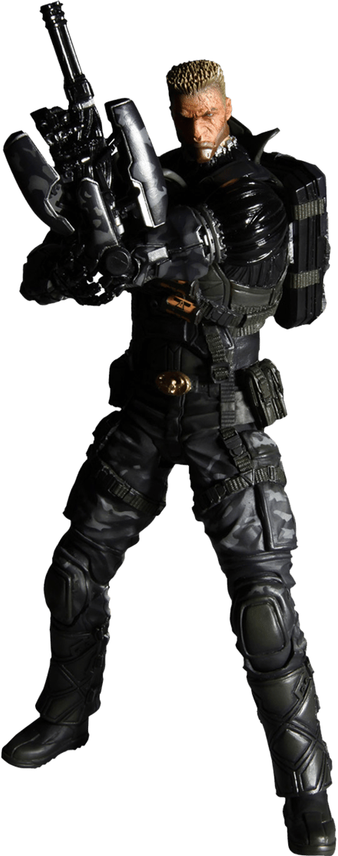 DEUS EX: HUMAN REVOLUTION Barrett Collectible Figure  View 7