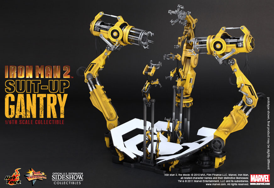 Marvel Suit-Up Gantry Sixth Scale Figure Accessory  View 2