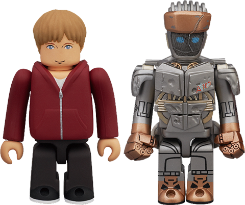 Medicom Real Steel Kubrick 2 Pack Atom and Max Box set