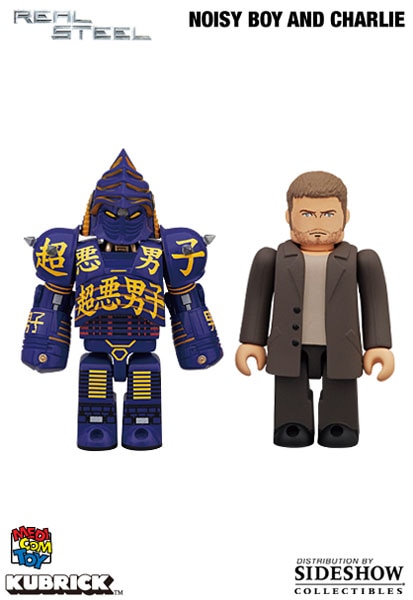 Real Steel Atom & Max Plastic Figure by Medicom Toy