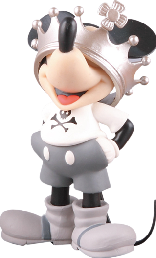 Roen × Medicom Toy × Disney のフィギュア MEDICOM TOY × ROEN 2010 Disney Mickey Mouse Guitar Crash