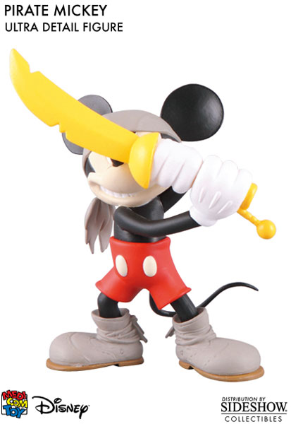 Disney Pirate Mickey Vinyl Collectible by Medicom Toy | Sideshow