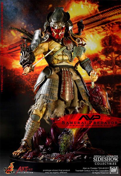 Alien VS Predator Alien vs Predator : Samurai Predator Sixth Scale Figure  (Prototype Shown) View 7