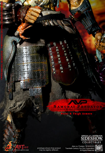 Alien VS Predator Alien vs Predator : Samurai Predator Sixth Scale Figure  (Prototype Shown) View 14