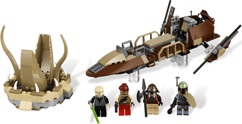 Star Wars Desert Skiff LEGO Toys  View 5