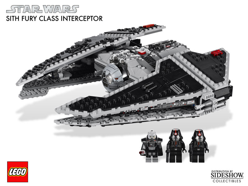 Star Wars Sith Fury-class Interceptor LEGO Toys  View 3