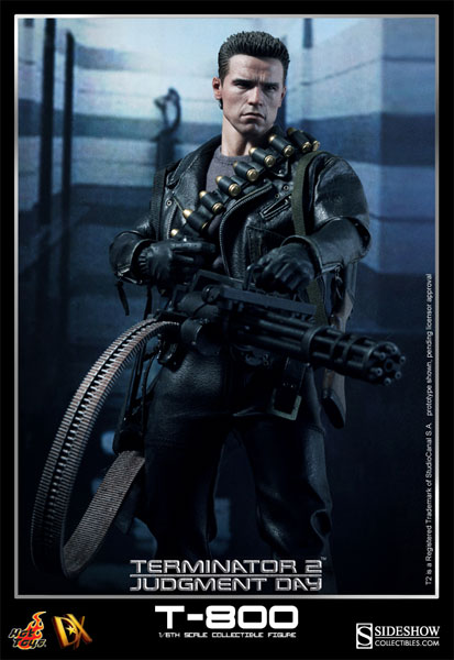 Terminator T 800 Sixth Scale Figure by Hot Toys Sideshow