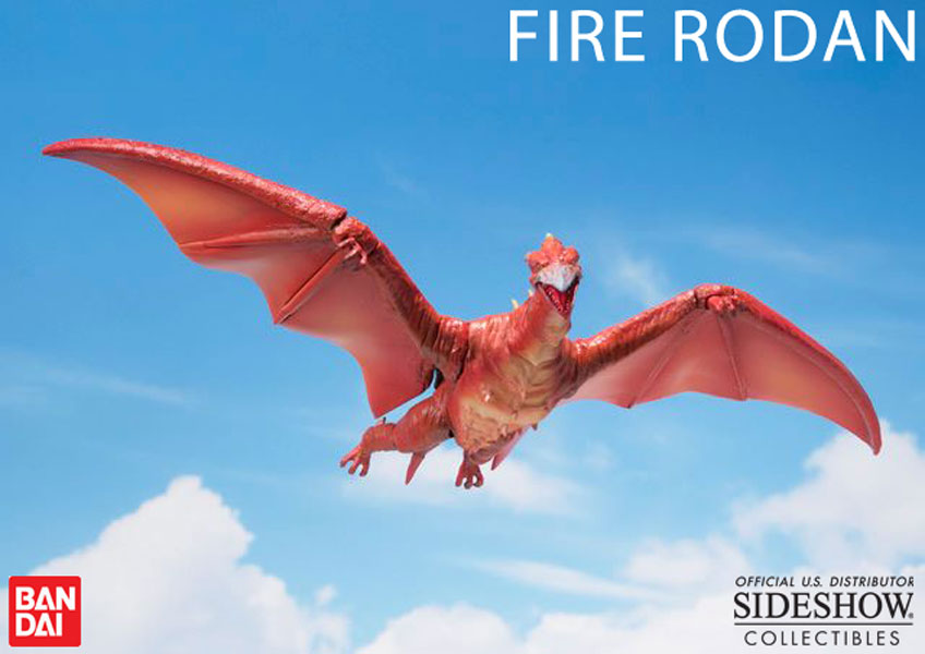 Monsters - General Fire Rodan Collectible Figure by Bandai