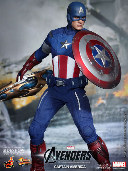 Marvel Captain America Sixth Scale Figure  View 14
