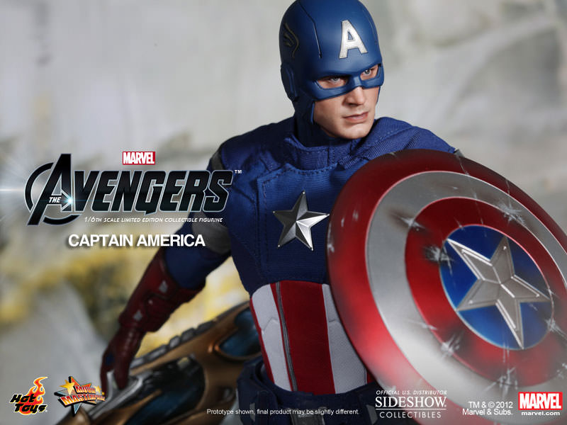 Marvel Captain America Sixth Scale Figure by Hot Toys