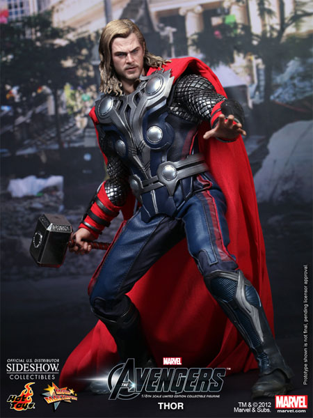 Marvel Thor Sixth Scale Figure by Hot Toys | Sideshow Collectibles