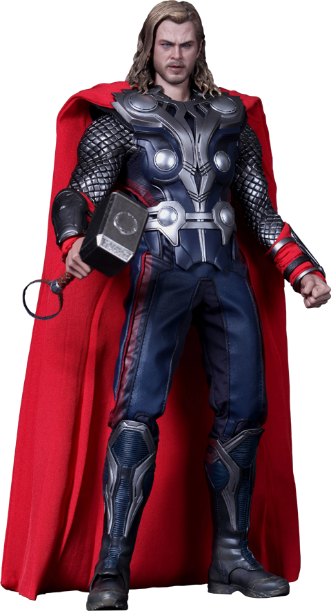 ホットトイズMMS175 アベンジャーズTHOR HOT TOYS MARVEL THE AVENGERS THOR MMS175 1/6 SCALE ACTION