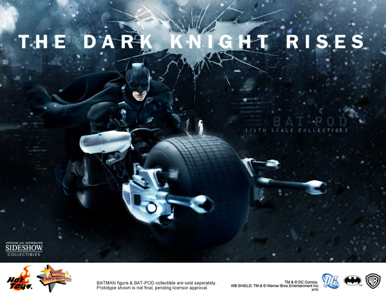 HOTTOYS BATPOD & BATMAN セット Bat-Pod Sixth Scale Collectible by Hot Toys | Sideshow Collectibles