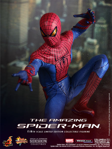Marvel The Amazing Spider Man Sixth Scale Figure by Hot Toys