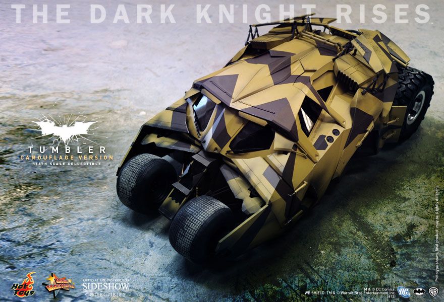 DC Comics Batmobile - Tumbler (Camouflage Version) Sixth Sca