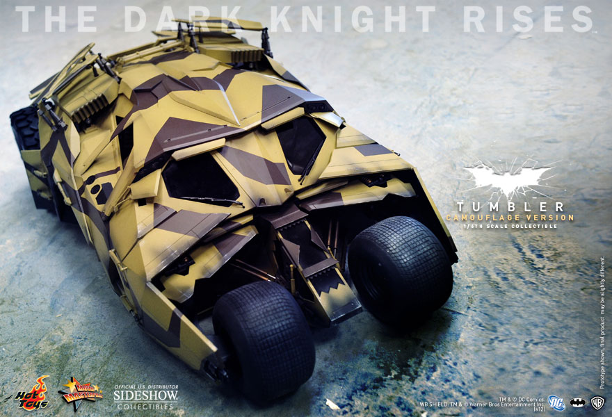 DC Comics Batmobile - Tumbler (Camouflage Version) Sixth Sca