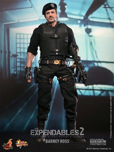 The Expendables Barney Ross Sixth Scale Figure by Hot Toys