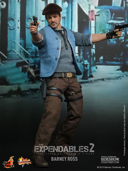 THE EXPENDABLES BARNEY ROSS 1/6フィギュア Hot Toys MMS138 The Expendables 1/6 Barney Ross Sylvester