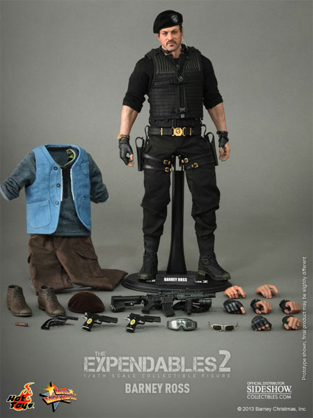 The Expendables Barney Ross Sixth Scale Figure by Hot Toys