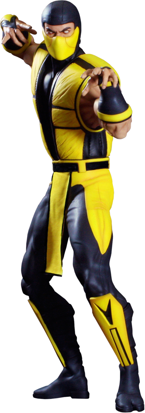 Mortal Kombat Scorpion Quarter Scale Statue  View 31