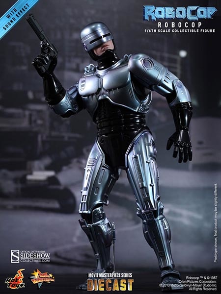 Hot Toys MMS202D04 Diecast RoboCop 1/6 Collectible Figurine avec son 30cm