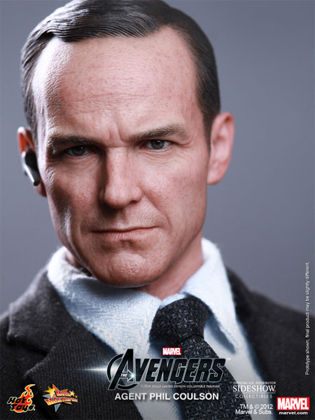 MARVEL - 【新品】ホットトイズ アイアンマン コールソン捜査官 ムービー・マスターピース】『アベンジャーズ』1／6スケール