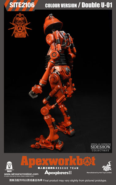 Apexplorers Apexworkbot - Double U -01 (Color Version) Sixth Scale Figure  Collector Edition View 3