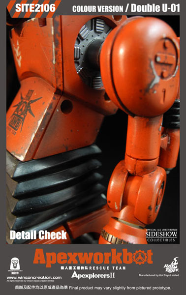 Apexplorers Apexworkbot - Double U -01 (Color Version) Sixth Scale Figure  Collector Edition View 6