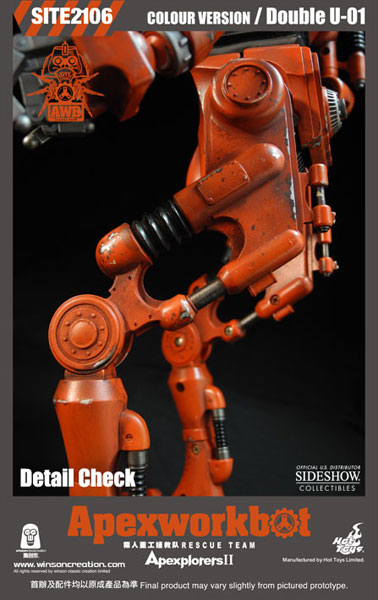 Apexplorers Apexworkbot - Double U -01 (Color Version) Sixth Scale Figure  Collector Edition View 8