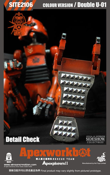 Apexplorers Apexworkbot - Double U -01 (Color Version) Sixth Scale Figure  Collector Edition View 11