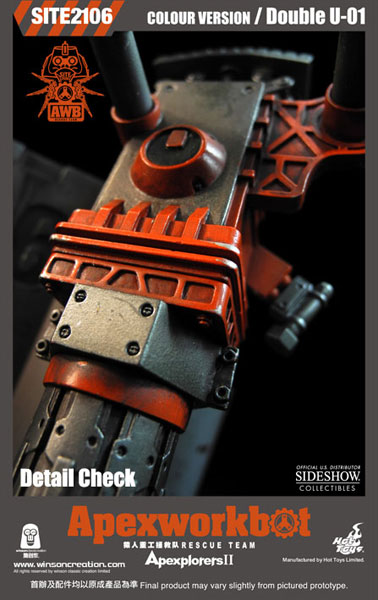 Apexplorers Apexworkbot - Double U -01 (Color Version) Sixth Scale Figure  Collector Edition View 18