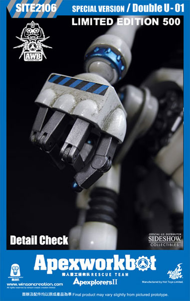 Apexplorers Apexworkbot - Double U -01 (Special Version) Sixth Scale Figure  View 9