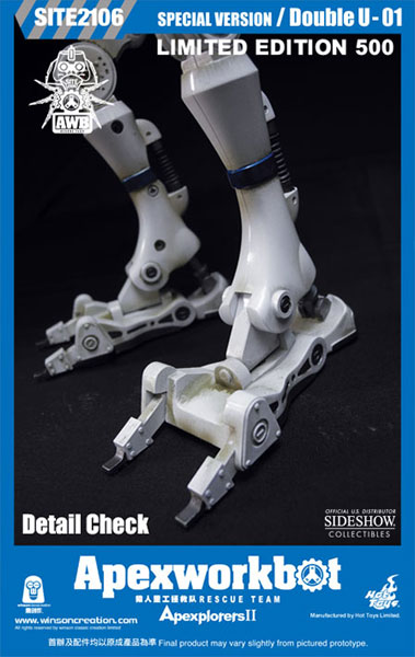 Apexplorers Apexworkbot - Double U -01 (Special Version) Sixth Scale Figure  View 10
