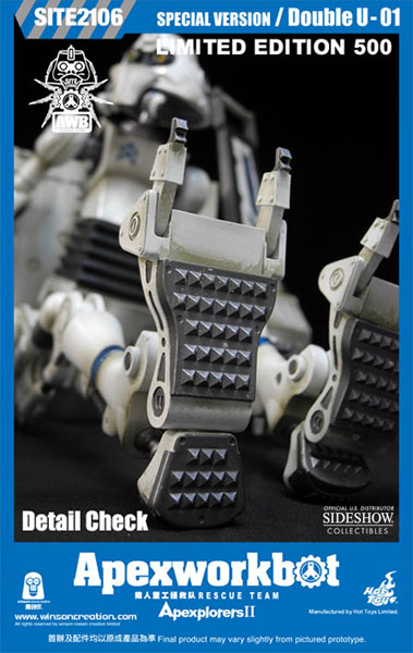 Apexplorers Apexworkbot - Double U -01 (Special Version) Sixth Scale Figure  View 11