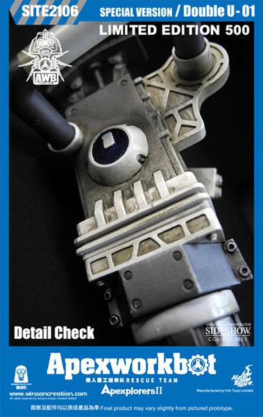 Apexplorers Apexworkbot - Double U -01 (Special Version) Sixth Scale Figure  View 18