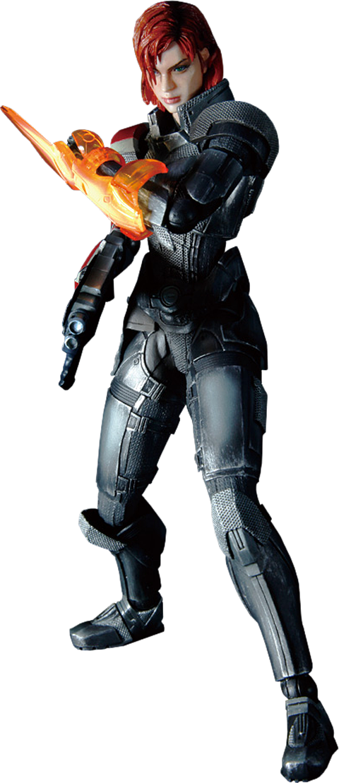 Mass Effect Female Commander Shepard Collectible Figure by Square