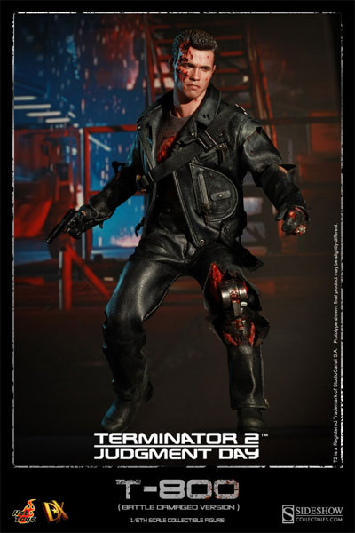 Terminator T-800 (Battle Damaged) Sixth Scale Figure by Hot