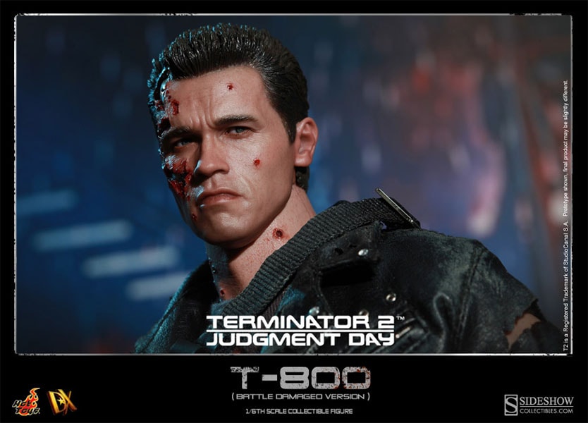 Terminator T-800 (Battle Damaged) Sixth Scale Figure  Collector Edition View 16