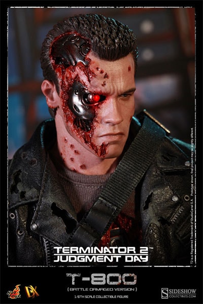 Terminator T-800 (Battle Damaged) Sixth Scale Figure  Collector Edition View 18