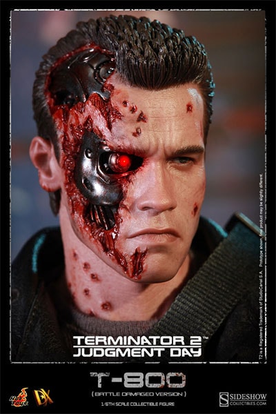 Terminator T-800 (Battle Damaged) Sixth Scale Figure  Collector Edition View 19