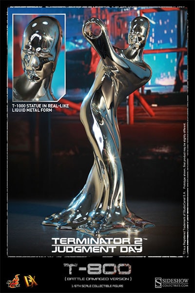 Terminator T-800 (Battle Damaged) Sixth Scale Figure  Collector Edition View 22